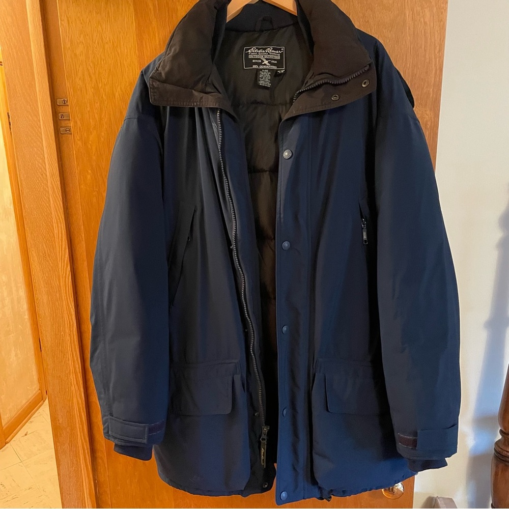 Eddie Bauer Men's Dark Blue Performance Jacket